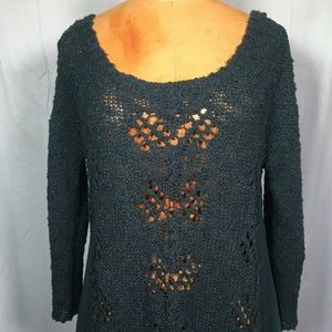 Knitted and Knotted Anthropologie Sweater